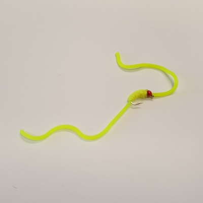 barbed yellow squirmy worm