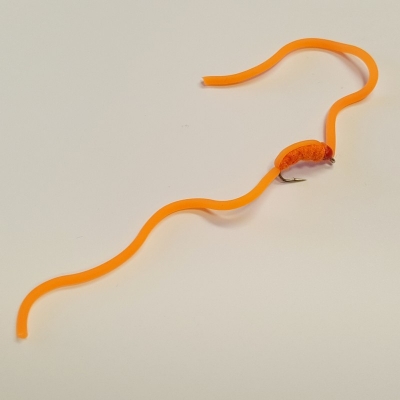 barbed orange squirmy worm