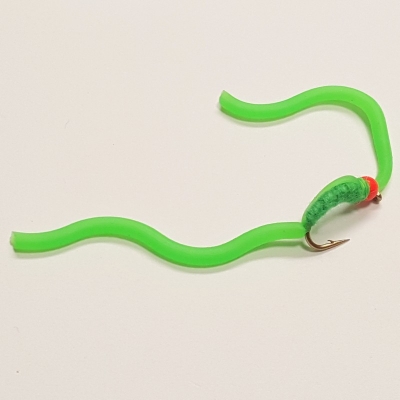 barbed chartreuse squirmy worm